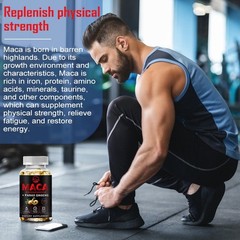 MACA EXTREME 120 Capsules Extra Strong with 10000mg Day Vegan High Dose Capsules