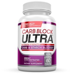 Carb Block Ultra – Highly Concentrated Carbohydrates & Starch Blocker (60 Caps)
