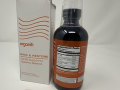 Organifi Bind & Restore Digestive Balance Support Liquid Supplement 240mL New