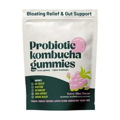 Probiotic Gummy Kombucha – Prebiotics, Gut Health – Probiotics For Women And Men