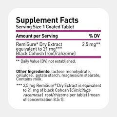 Menopause Relief Supplements – Black Cohosh, Estrogen-Free, 120 Tablets, Clinica
