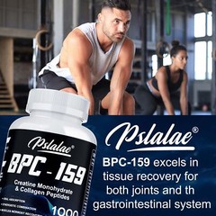 Body PC-159 Creatine Monohydrate, Collagen Peptides – Muscle Health,Boost Energy