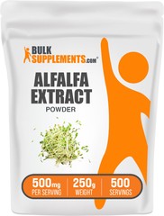 BulkSupplements Alfalfa Extract Powder – 500mg Per Serving
