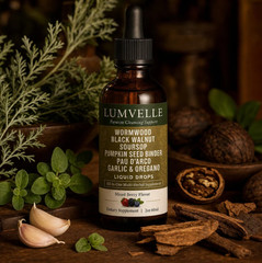 LUMVELLE Wild Harvested Wormwood Herbal Liquid Botanical Supplement Drops
