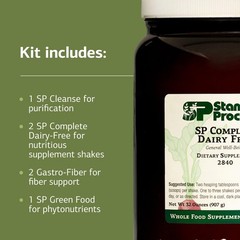 21-Day Detox Kit – Vegan, Gluten-Free, Dairy-Free SP Complete & Gastro Fiber