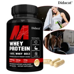 WHEY PROTEIN 5000MG WHEY GOLD PEPTIDES & ISOLATE PRIMARY SOURCE
