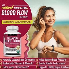Beet Root Capsules Organic Beetroot Powder Extract + Black Pepper