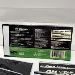 23 X OPTIMUM NUTRITION MICRONIZED CREATINE POWDER SINGLE SERVE TRAVEL PACK (B95