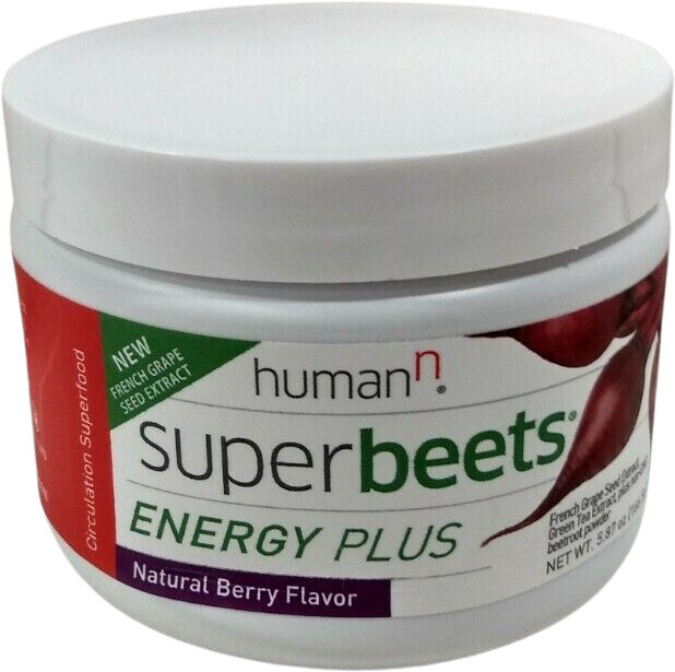 SuperBeets Energy Plus Natural Berry Flavor 5.87 Oz