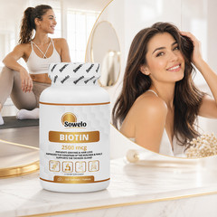SOWELO BIOTIN VITAMIN B7 2500mcg TABLETS