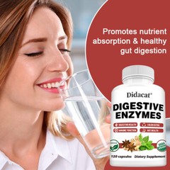 Digestive Enzymes Highly Effective Immune Health Colon Cleansing Detox Capsules