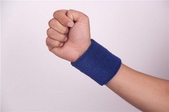 12 Pairs Colorful Sports Wristbands Cotton Sweatband Men Women