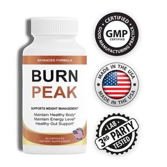 (6 Pack) Burn Peak for Advanced Weight Loss, BurnPeak Fat-Burner Formula