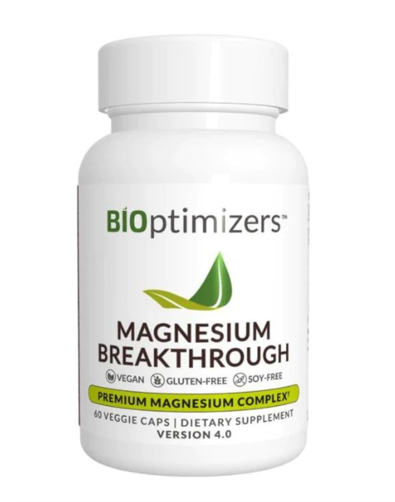 Bioptimizers Magnesium Breakthrough Supplement – Version 4.0 – 60 capsules SALE