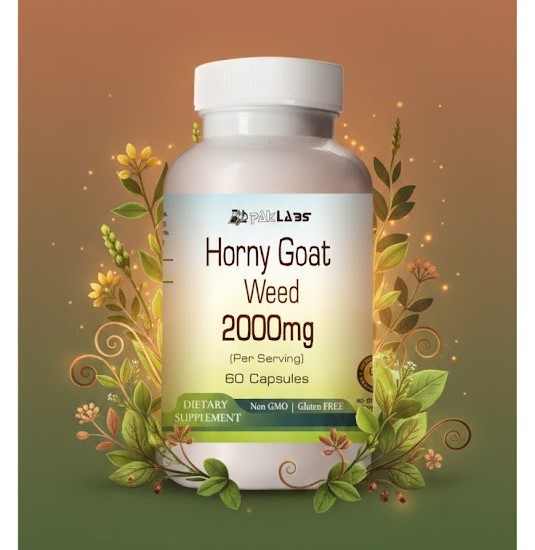 Horny Goat Weed Capsules 2000mg Serving – High Strength
