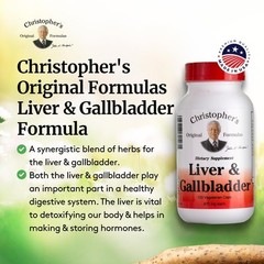Christopher’s Original Formulas Liver & Gallbladder 1 Count (Pack of 1)