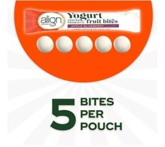 Align Probiotic, Yogurt Coated Probiotic Fruit Bites, Added Probiotic Helps Supp