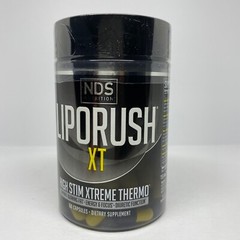NDS Nutrition LipoRush XT Thermogenic Fat Burner 60 Caps Free Ship Exp 06/2027