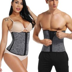 Men Women Waist Trainer Cincher Trimmer Sweat Belt Fitness Body Shaper Shapewear