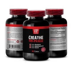 muscle enhancer – Creatine Tri-Phase Pyruvate – increase muscle size 1Bot 90 Tab