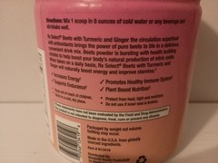 Rx Select® Beets with Turmeric and Ginger Dietary Supplement 7.1 oz 09/2028