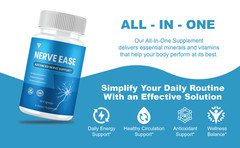 Nerve Ease Advanced Support, NerveEase Health Pills (60 Capsules)