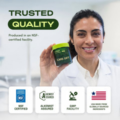 CARE GIFT Liposomal NAD+ Supplement with Resveratrol – Advanced Formula 60ct