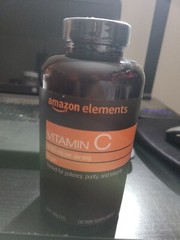 Amazon Elements Vegan Vitamin C Tablets 1000mg 300 Tablets BB 02/2025