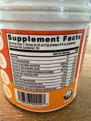 Advocare Spark Canister Energy Drink- Mandarin Orange, 42 Servings