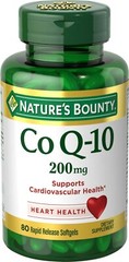 Nature’s Bounty Co Q-10 Tablets, 200 Mg, 80 CT..