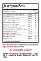 pain vitamins – PAIN RELIEF MEGA FORMULA 610MG 3B – antioxidant and immunity