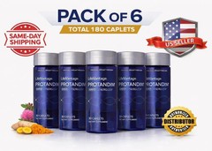 LifeVantage Protandim NRF2 Synergizer 180 Caplets –Pack of 6(180 Caplets) Sealed
