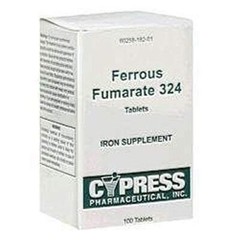 Ferrous Fumarate 324 Tablets Boxed 100ct