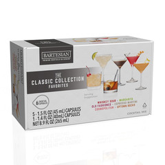 The Classic Collection Capsules, Variety Pack of 6 for Premium Cocktail Maker (