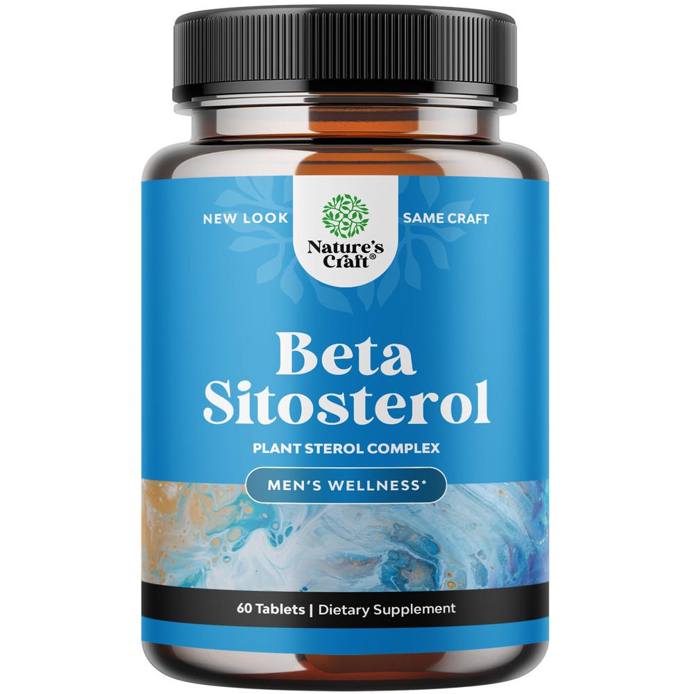 Plant Sterols Complex with Beta Sitosterol – 500mg Beta-Sitosterol Sterols