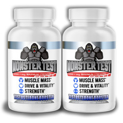 Testosteron Booster Monster Test for Men Testosterona 6,000+ MG Tablets 240ct