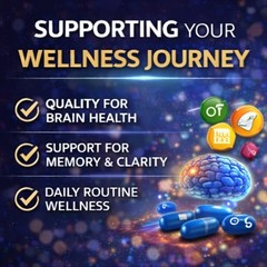 3-Pack Relaxium Focus Max Capsules – Daily Focus and Brain Support – 180 Caps
