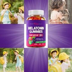 Melatonin Gummies 20mg – Improve Sleep Quality, Relieve Stress and Anxiety