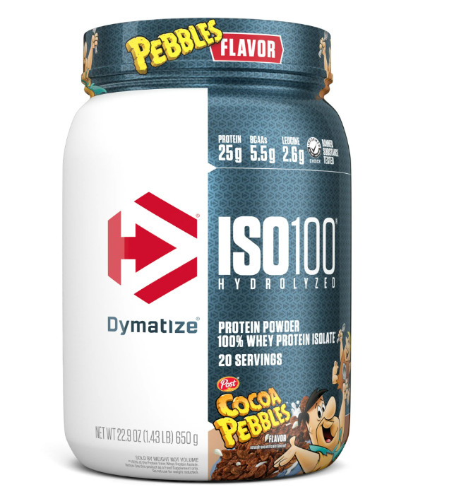 Dymatize ISO100 Hydrolyzed Whey Isolate Cocoa Pebbles 20 Servings