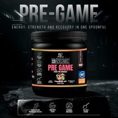 Blacklabel PRE-Game NSF Certified for Sport Pre-Workout (Strawberry Kiwi) | C…