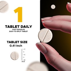 Melatonin 20mg Fast Dissolve Tablets – Drug-Free Sleep Aid, Vegetarian, Non-GMO,