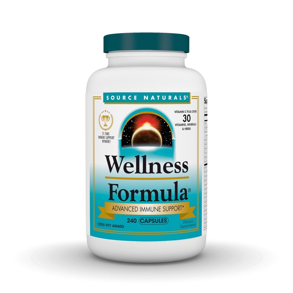 Source Naturals Wellness Formula Immune Support Capsules 240 Count