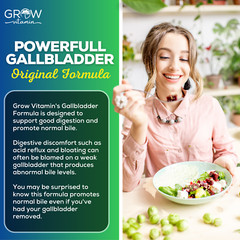 Gallbladder Formula Made w/Purified Bile Salts & Ox Bile Digestive Enzymes, 90CT