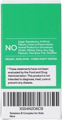 Tasteless B Complex Powder for Kids- B1,B3,B5,B6,Methylfolate and Methyl B12. No