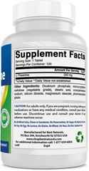 3 Pack Best Naturals L-Theanine 200 mg 120 Tablets