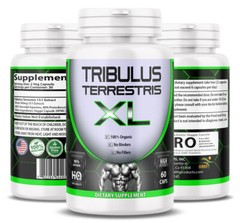 Tribulus Terrestris 15:1 Extract 1000mg, 120 Capsules, 60 Servings, Non-GMO