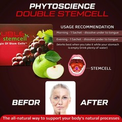 New 10 x Phytoscience double stemcell apple grape anti aging