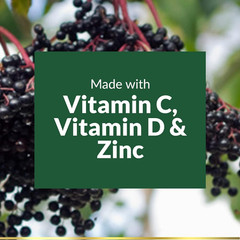 Nature’s Bounty Elderberry Gummies, Dietary Supplement, Supports Immune Health