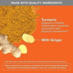 Qunol Turmeric Curcumin with Ginger & Black Pepper – 2400mg | 2 Pack
