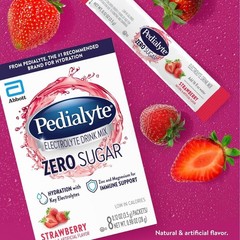 Recharge with Zero Sugar Electrolyte Drink Mix – Refreshing Strawberry, 8 Pack